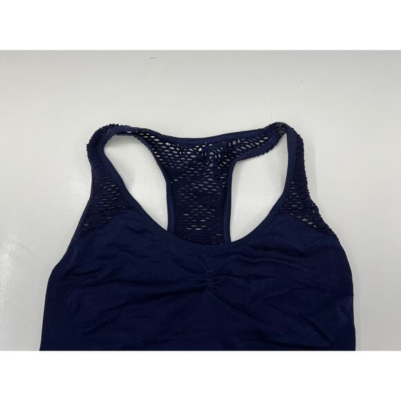 Aerie Sports Bras Set of Two Blue Racerback Mesh Seamless - Picture 12 of 16